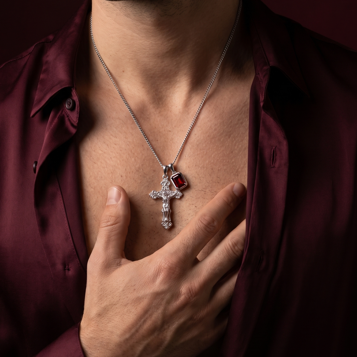 Pilgrim Necklace | Silver