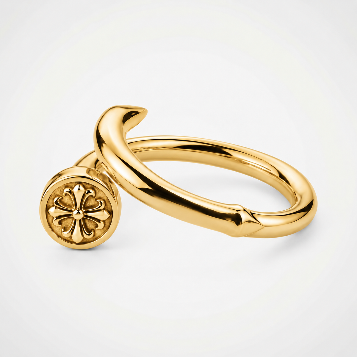 Holy Nail Ring | Gold