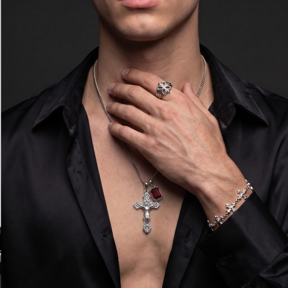Pilgrim Necklace | Silver